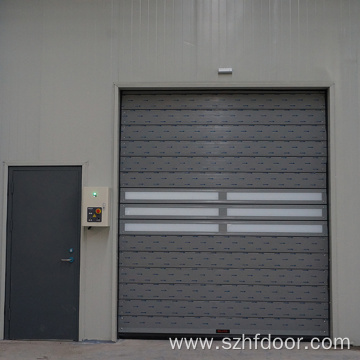 Aluminium rigid quick doors